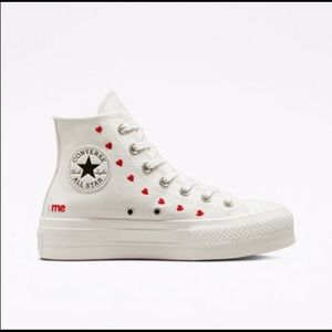 Crafter with Love Platform Heart Converse